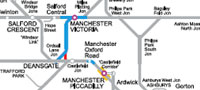 Northern Hub map