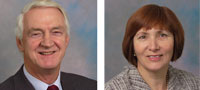 Brian Briscoe and Alison Munro