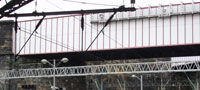 overhead wires