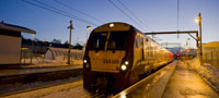 First train arrives at Bathgate