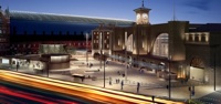 King’s Cross Square at night in 2013