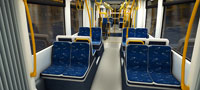 Blackpool tram interior