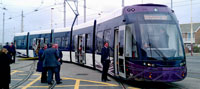 Blackpool tram launch (September 2011)