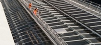 External view of  new King’s Cross main train shed roof (2011)