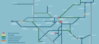 Northern Hub map