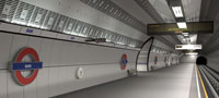 New Southbound Northern line platform at Bank