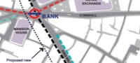 Bank station upgrade map