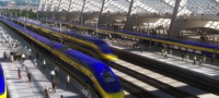 California high speed rail station artist