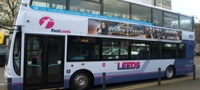 First Leeds new bus livery