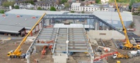 Reading transfer deck construction (June 2012)