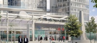 Euston station entrance (artist