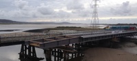 Loughor viaduct new deck