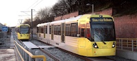 Metrolink Oldham line (December 2012)