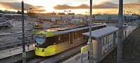 Metrolink Oldham line (December 2012)