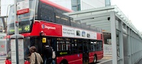 Bus at London Bridge bus station