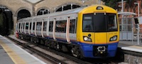 Class 378 Overground train at Crystal Palace