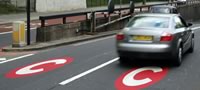 TfL congestion charge shot