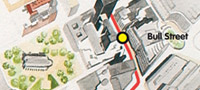 Midland Metro - Snow Hill to New Street map