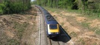 First Great Western train on Cotswold line