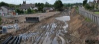 New Caldercruix station site