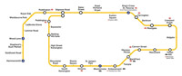 Circle line map
