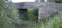 Former rail alignment