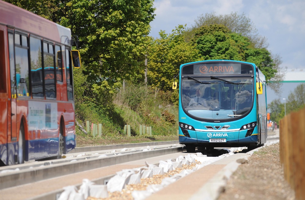 Luton busway testing gets underway
